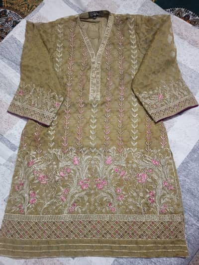 Original Bonanza Satrangi  formal 3 piece dress for urgent sale