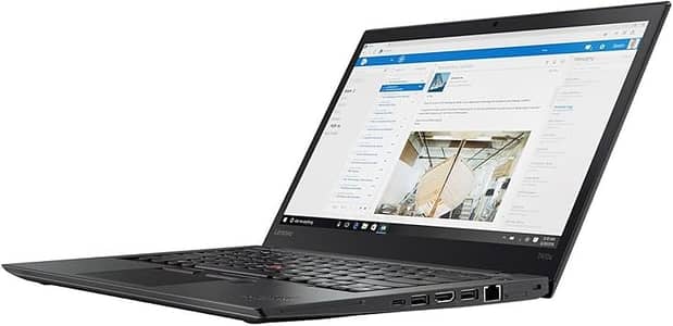 Lenovo 14" ThinkPad T470s Touchscreen Intel Core i5 7th Gen