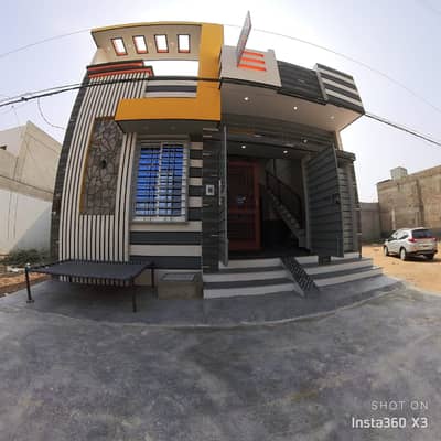 Brand New Single Storey House 120 Sq Yard Saadi Town