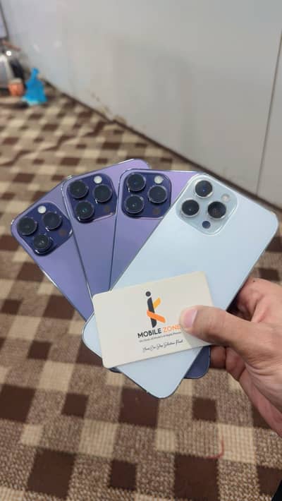 14 Pro Max 256GB/512GB PTA Approved