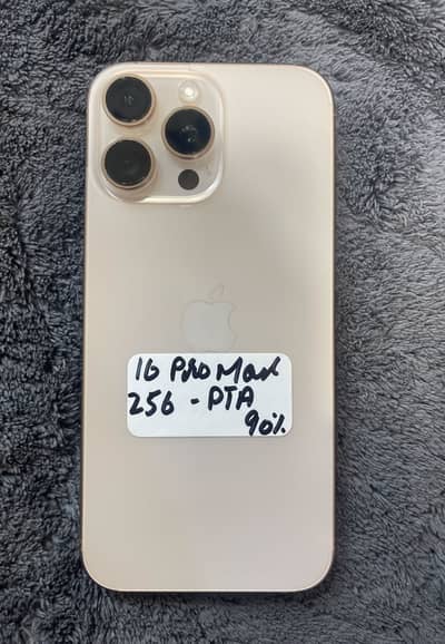 iPhone 16 Pro Max 256GB PTA Approved