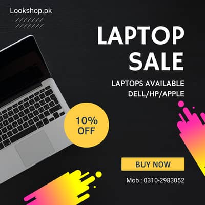 Laptop Sale Dell , Hp , Lenovo , Apple