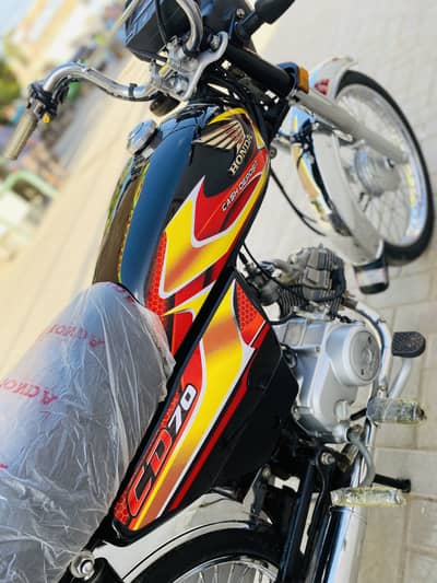 Honda CD 70 2026 zero meter condition