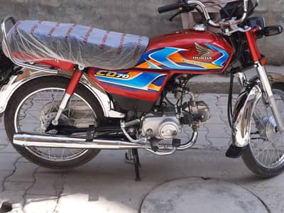 Honda cd 70 25/26 new bike urgent sale only call