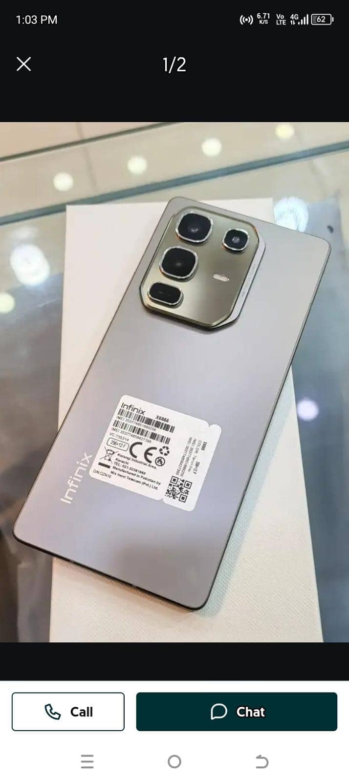 Note 50 only  box open 0