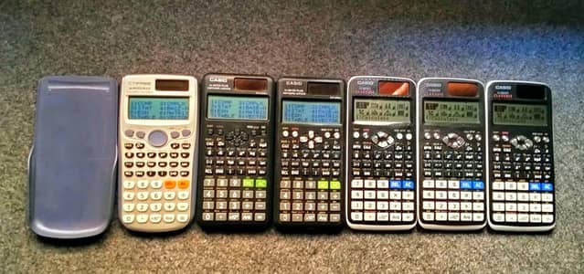 5 CASIO 1 CTIFREE SCIENTIFIC CALCULATORS FX991ES PLUS