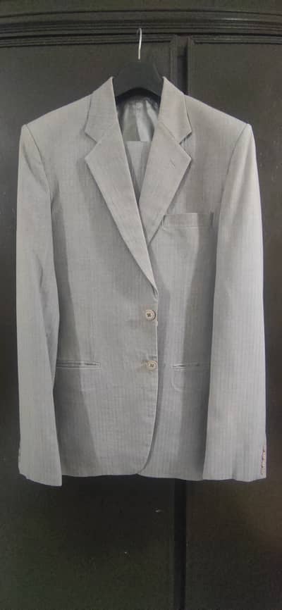 2 Piece Paint Coat Grey