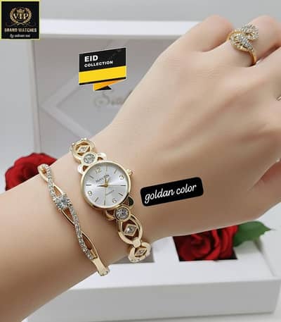 Women’s Watch & Bracelet Combo | Luxury Look