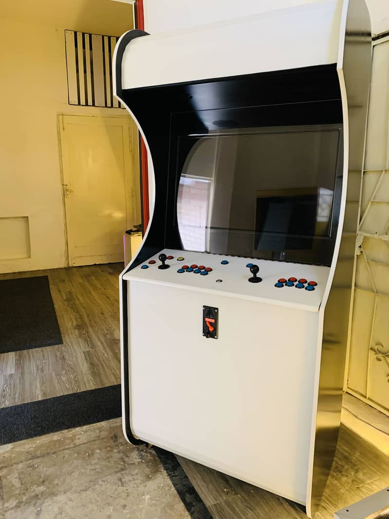 Custom Arcade Machine | Token Game | 1UP Coin | Xbox Gaming Setup ...