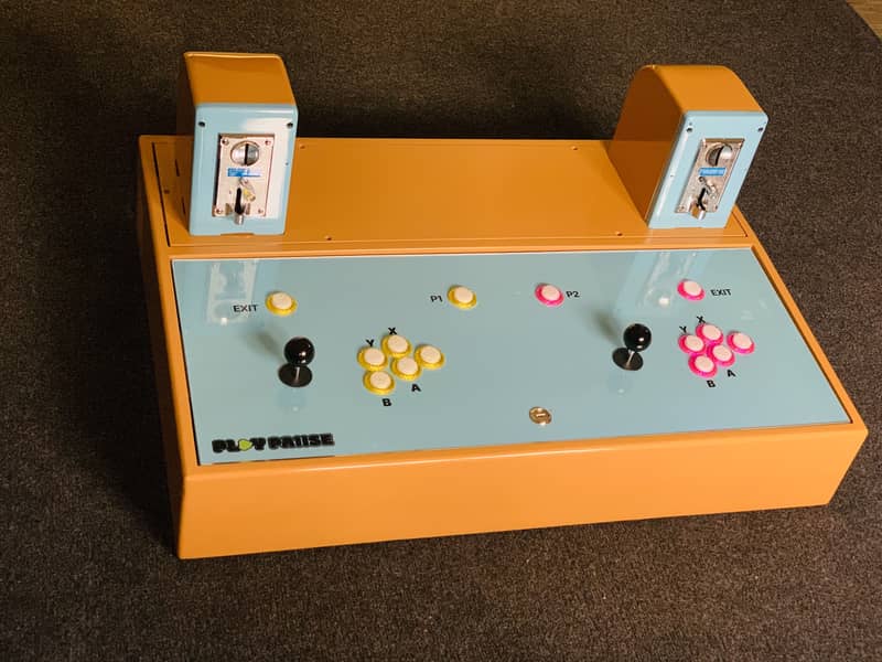 Custom Arcade Machine | Token Game | 1UP Coin | Xbox Gaming Setup ...