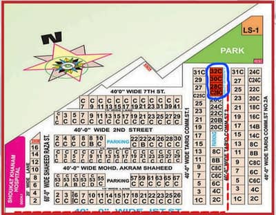 3 Bed DD Apartment on Booking Corner Park Facing | Tariq Commercial, DHA Phase 7 Extension