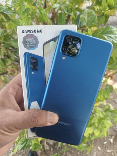 Samsung A12 Complete box