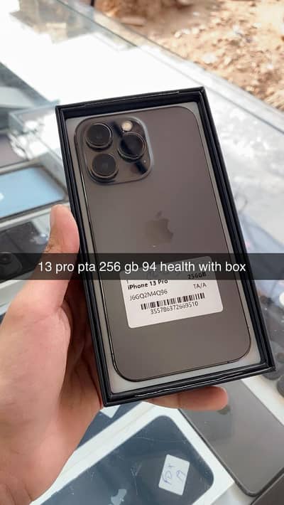 IPHONE 13 PRO PTA APPROVED