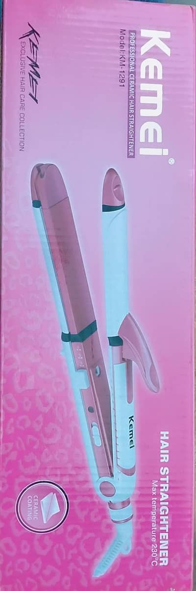 3 in 1 hair straightener