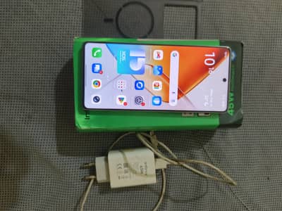 Infinix note 40 with box charger 16/256 all okay no any fault