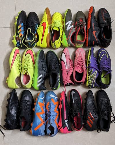 Branded Football Cleats Nike, Adidas, Puma, NB Sizes 42-46