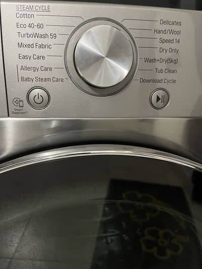LG Washer & Dryer, 8 / 5 Kg, 6 Motion Direct Drive