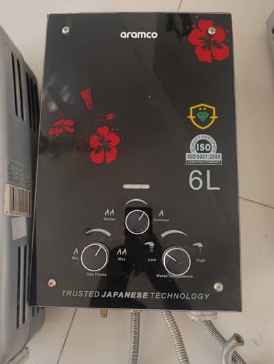 6-Liter Instant Gas Water Heater – Japanese Technology