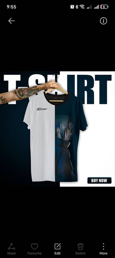 Premium Anime Printed T-Shirt | Stylish Japanese Anime Design