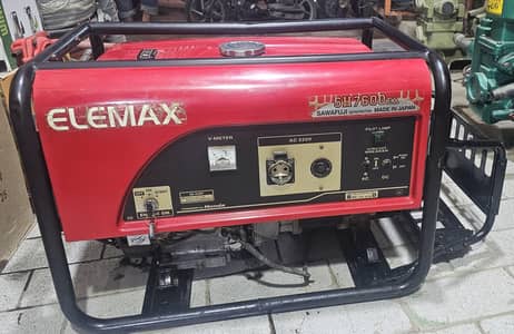 Elemax Generator SH 7600 EX