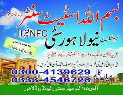 11.5 Marla Corner Residential Plot For sale Situated In New Lahore City - Block D Prime location
