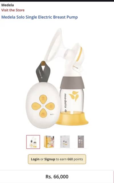 Medela Solo Single Electric Breast Pump BRAND NEW PACKED
