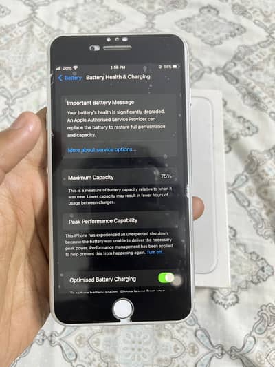 I phone 8+ (pta approved)