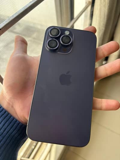 iPhone 14 pro max/ 128 GB /Pta Approved/Deep Purple/iPhone