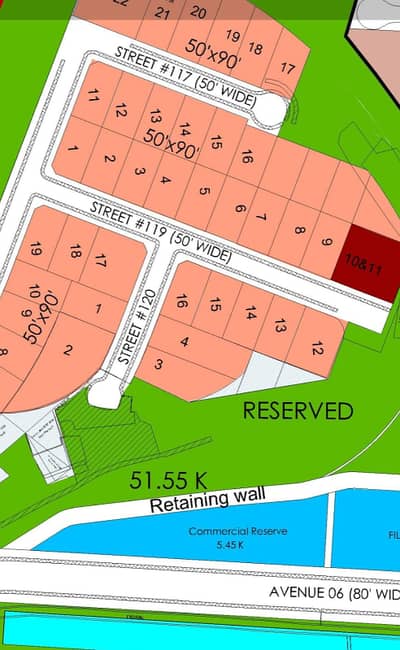 Ultra Luxury Executive Pair Plots with 12 MARLA EXTRA LAND DHA Phase 3 Islamabad
