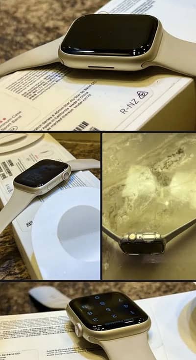 Apple Watch Series 9 45MM Starlight Colour