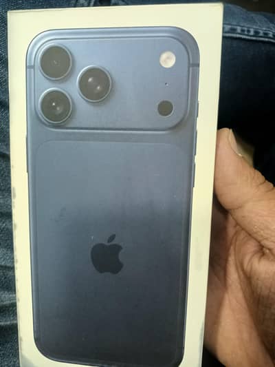 i phone 17pro Max  256GB Non PTA  Blue Boxpack