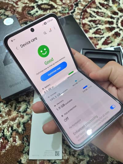 Galaxy ZF3 Official PTA With Box 256GB