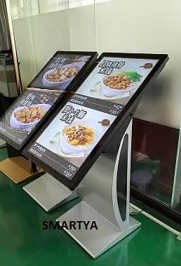 Digital Kiosk floor standee-Digital Podium rostrum-logitech camera ...