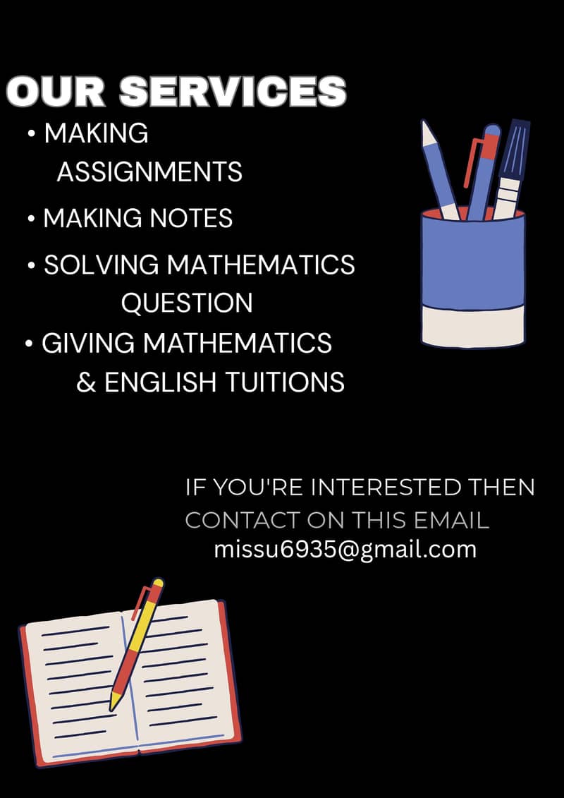 TUTORING, ASSIGNMENT, NOTES 0