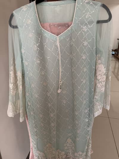 Sana safinaz ready to wear net dress