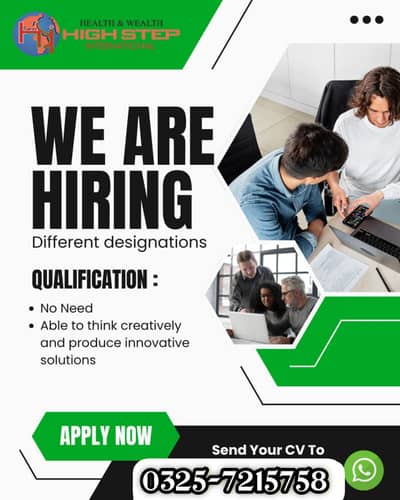 Jobs Available. . . Fresher Can Apply No experience needed