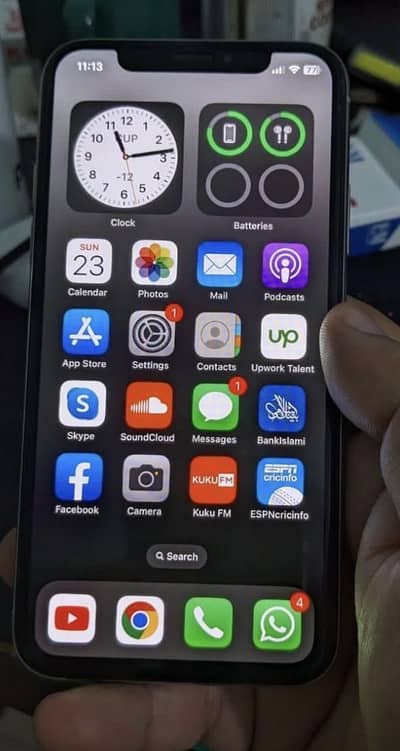 iPhone X 256gb PTA Approved (with box), Face ID not working