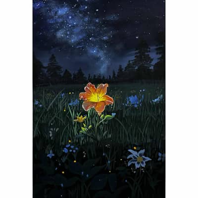 hand painted painting canvas