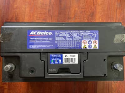 Mercedes AC Delco 100 AMP Din Battery