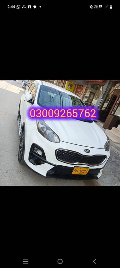 KIA Sportage AWD 2021 Model Karachi Registered