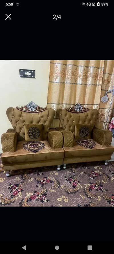 Royal design sofa set