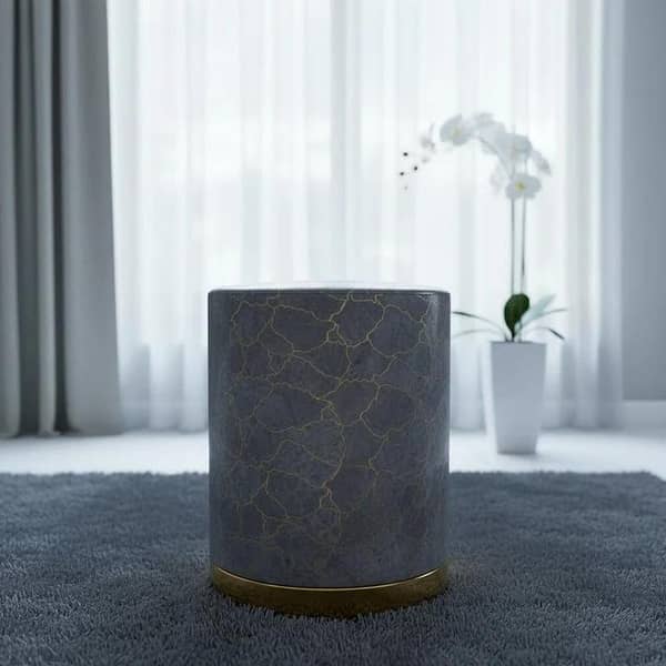 Royal Azure  Sitting Stool for Living Room, Bedroom, Dressing Area, Lounge,
