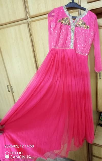dark peach color maxy from Dubai
