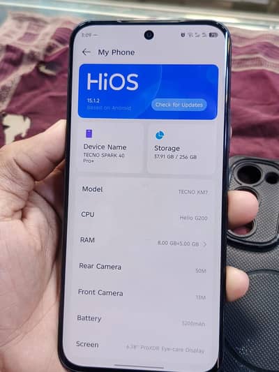 Tecno Spark 40 pro Plus