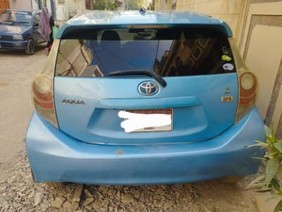 *TOYOTA AQUA 2012 MODEL 2017 REGISTERED*