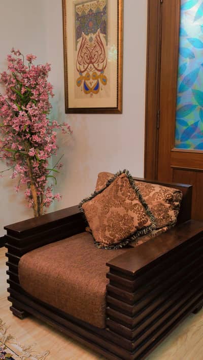 Wooden Sofa FOR SALE ( set )