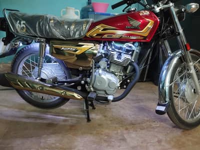 HONDA CG 125 SPECIAL GOLD EDITION URGENT SALE