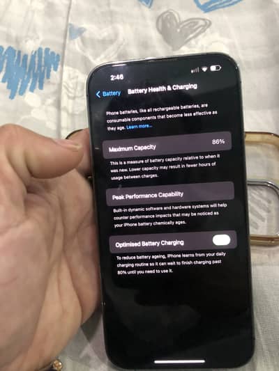 14 promax dual physical 256gb deep purple pta approved with box