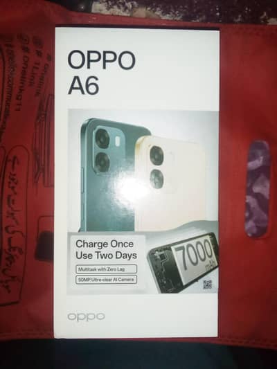 oppo a6 new box pack non active  price final ha