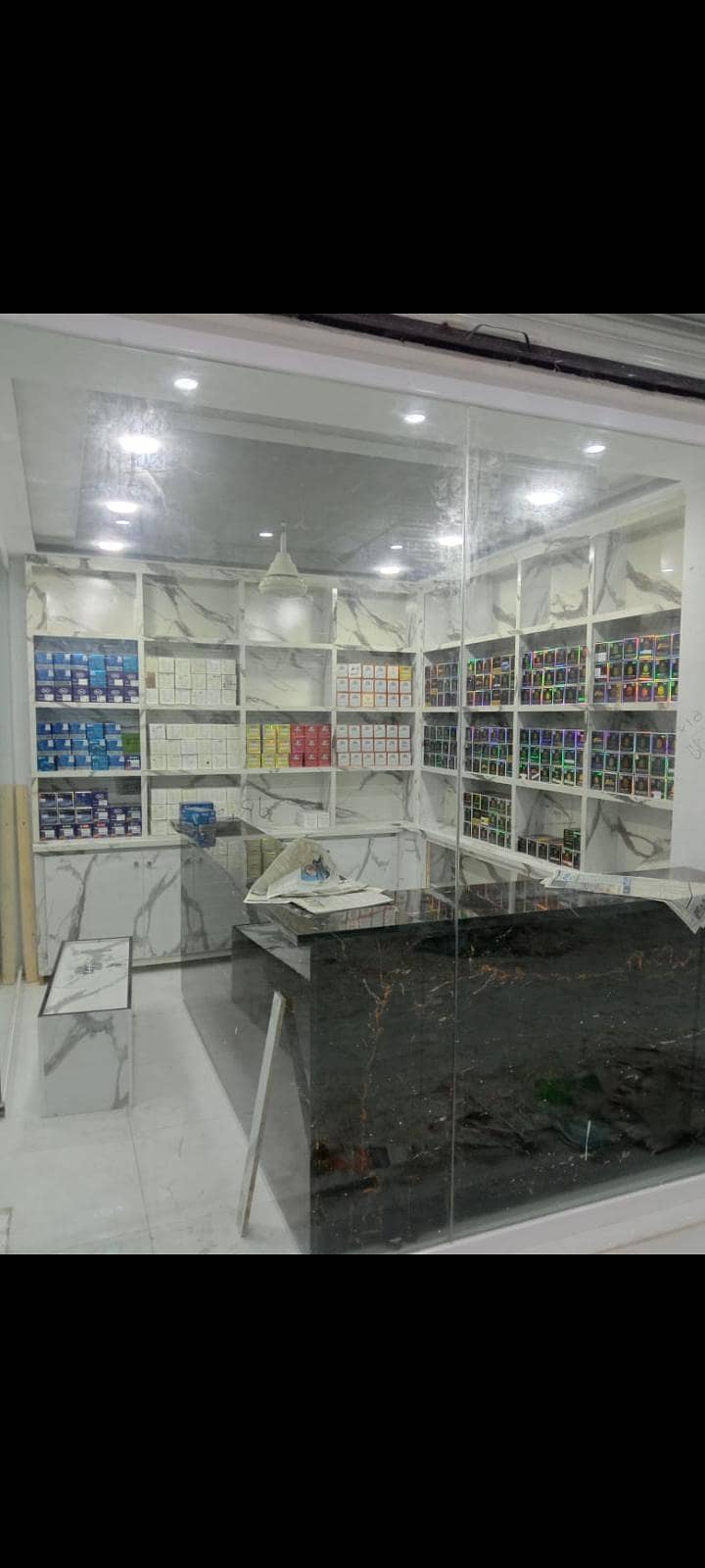 Counters and racks 0